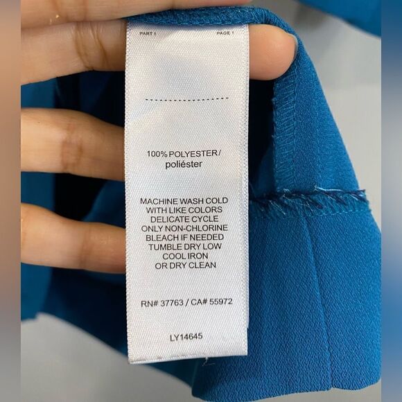 Laundry By Shelli Segal Belted long Sleeves Dress - Picture 7 of 10